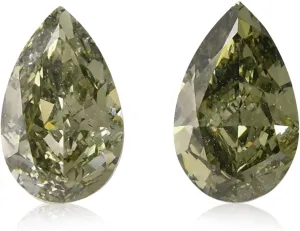 2.02 Carat Natural Green Loose Diamond Pear Shape, SI2, GIA Certified Loose Stone Fancy Gift For Personalized Jewelry Handmade Jewelry Gift For Her Diamonds For Jewelry Making Rare Gift For Her