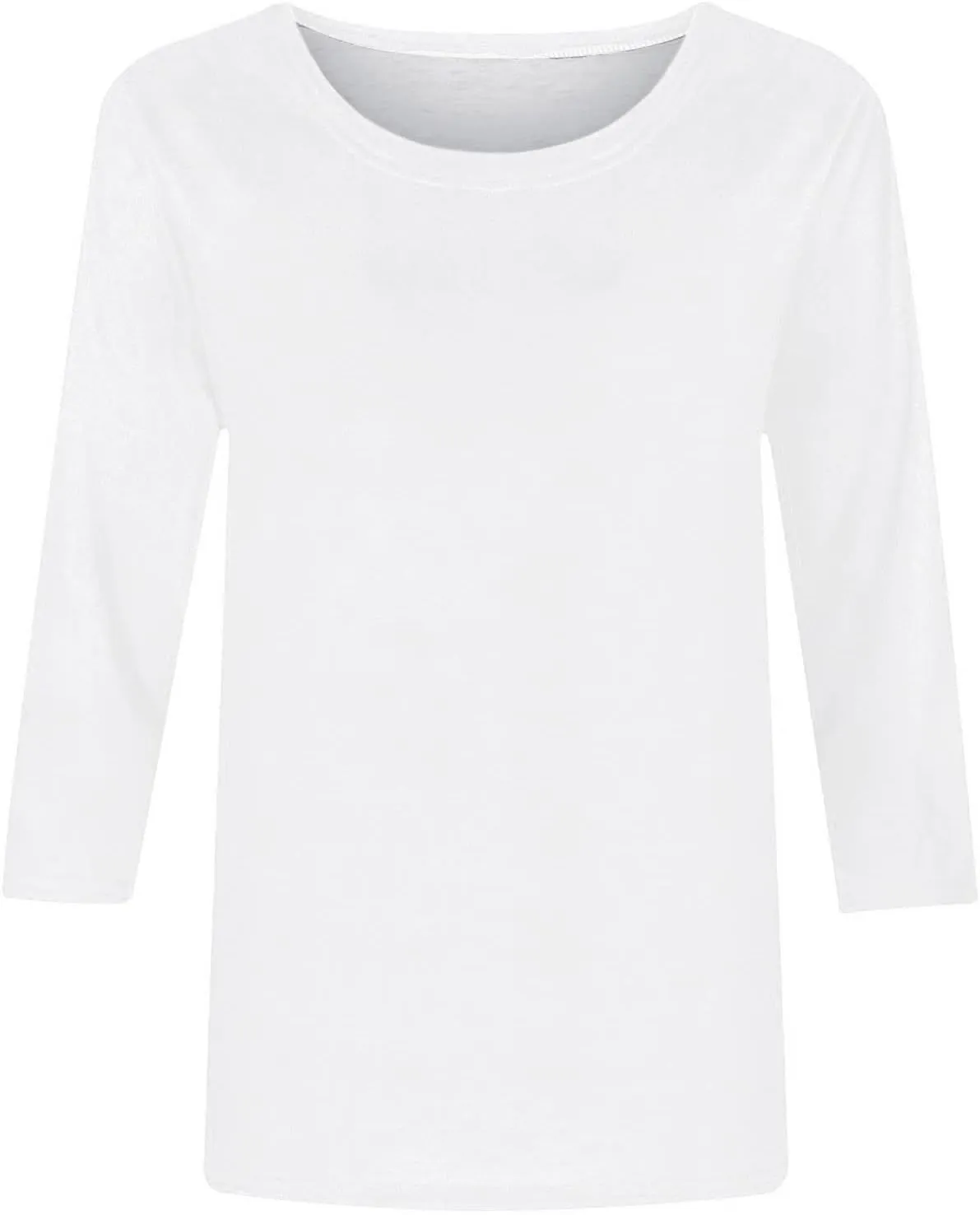 3/4 Length Sleeve Shirts for Women 2024 Casual Summer Blouses Three Quarter Length Crewneck Cute Tops Loose Pullover