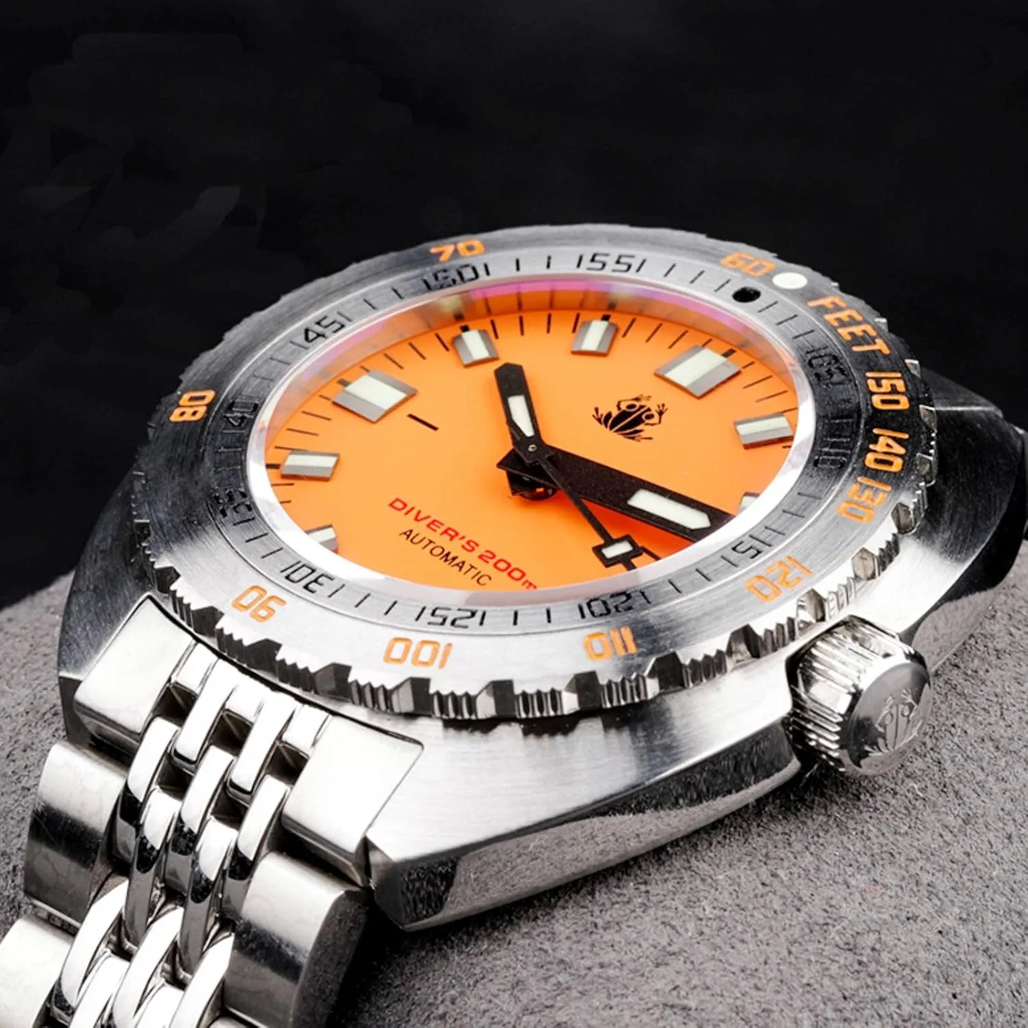 43mm Automatic Watch Sapphire Crystal Luminous NH35A Movement SUB 300T Diving Watches for Men 20ATM Waterproof