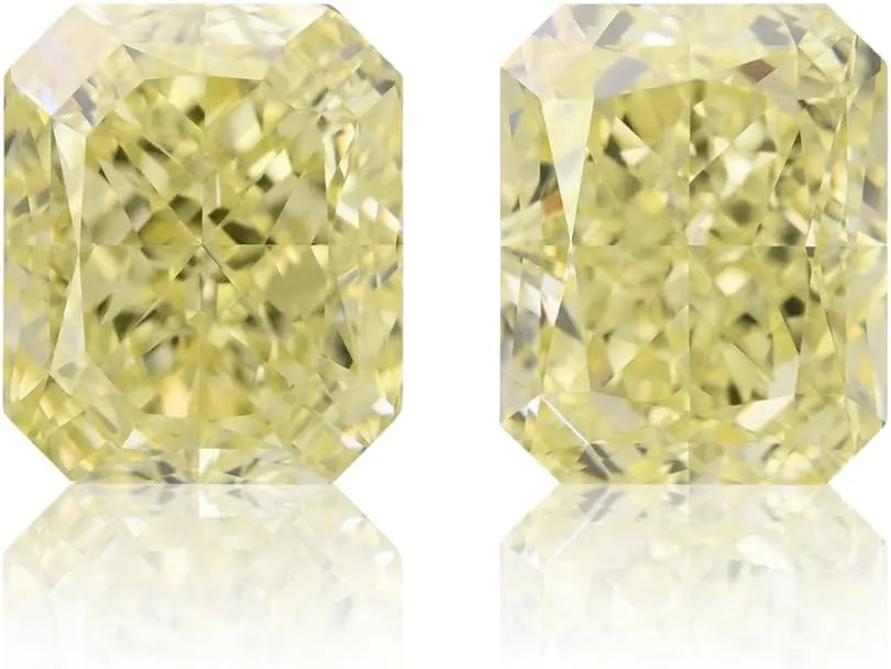6.02 Carat Fancy Light Yellow Loose Diamond Radiant Shape, VS1, GIA Certified Diamonds Handmade For Jewelry Making For Personalized Real Diamonds Rare Gift Crafts For Her
