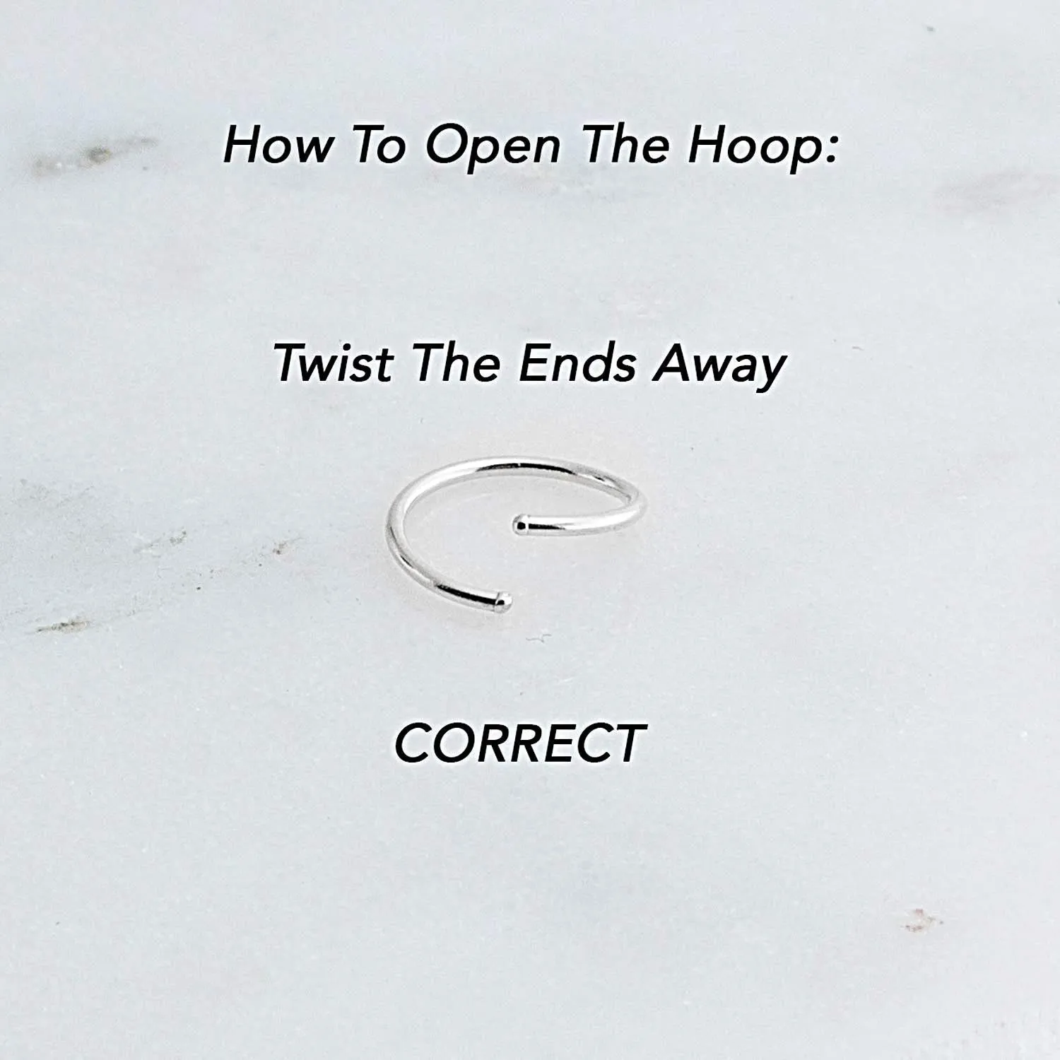 7mm 22 GA Thin Helix Hoop Piercing Earring 14k Gold Silver 3mm Bead Helix Nose Tragus Cartilage Hoop Piercing (SS 7mm Hoop/GF Textured Bead)