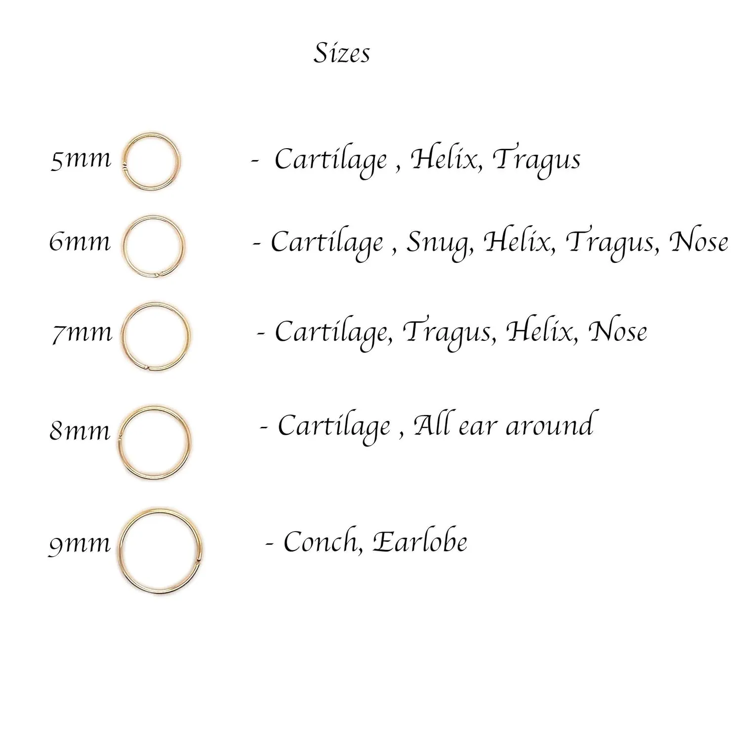 7mm 22 GA Very Small Gold Filled Blue Opal Hoop Huggie Piercing Earring, SINGLE Hoop for ONE Nose or Helix, Cartilage, 2nd Ear Piercing (GF 7mm / Blue Opal)