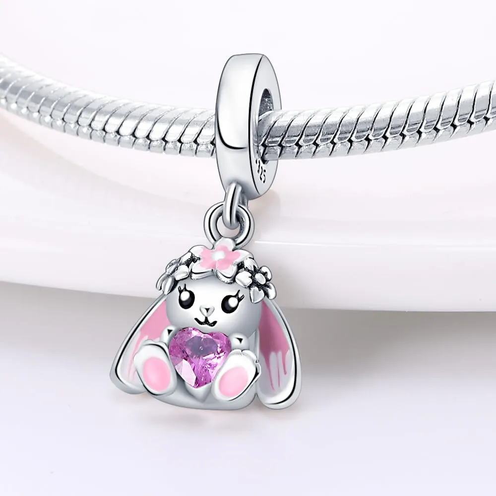925 Sterling Silver Charms for Bracelets,Dangle Pendants Bead Charms fit Pandora Charms Bracelet and Necklaces for Womens Jewelry Gifts