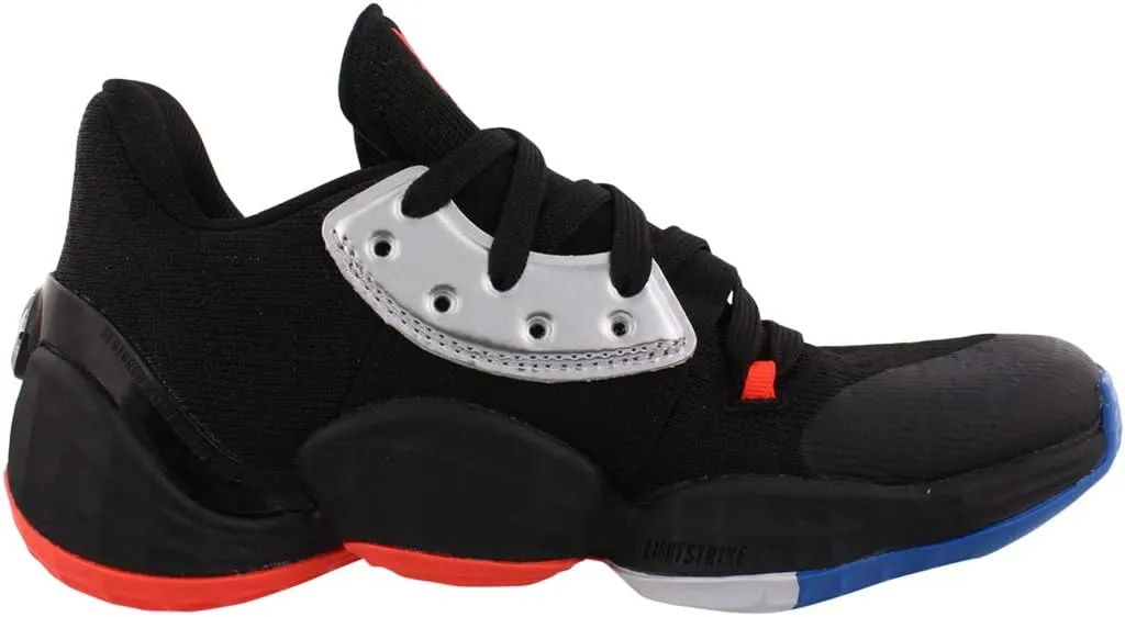 adidas Harden Vol. 4 ""Star Wars"" Shoe - Kid's Basketball Core Black/Action Purple
