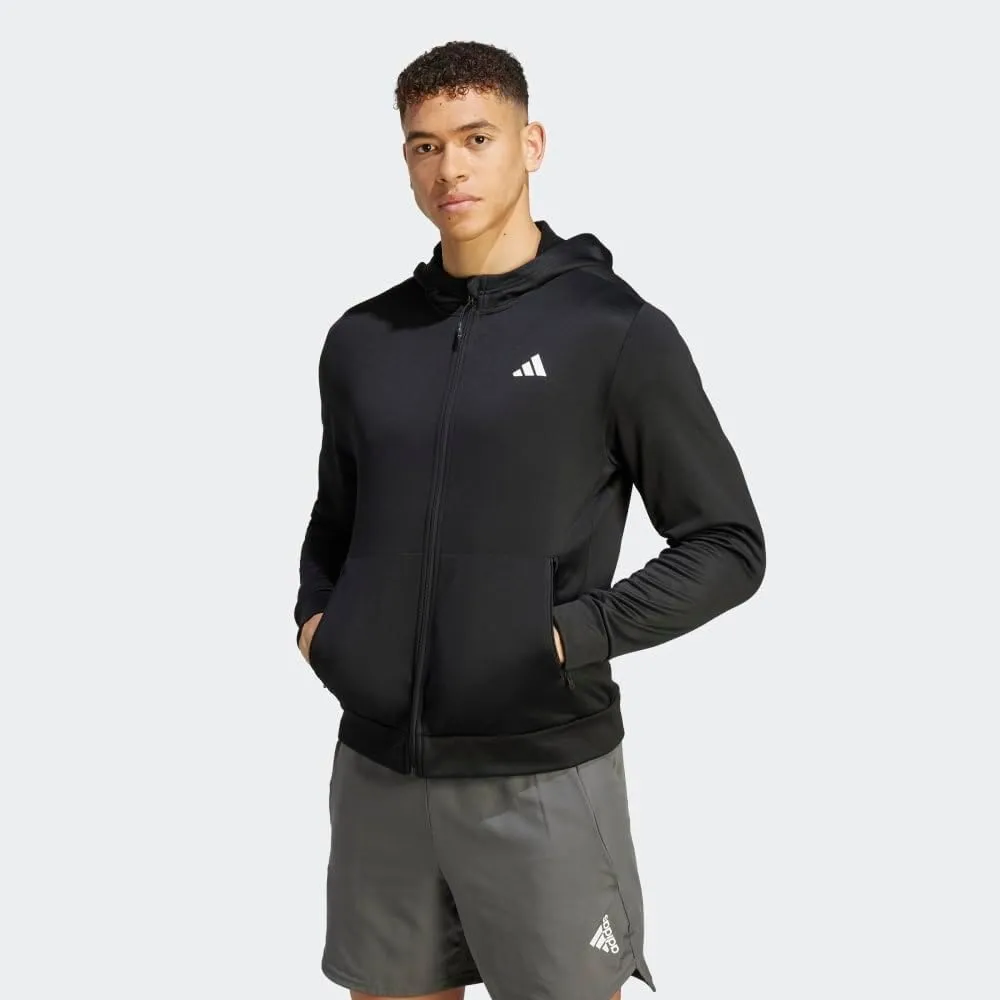 adidas Men's Training Essentials Seasonal Woven Full-zip Jacket