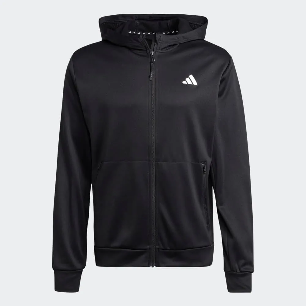 adidas Men's Training Essentials Seasonal Woven Full-zip Jacket