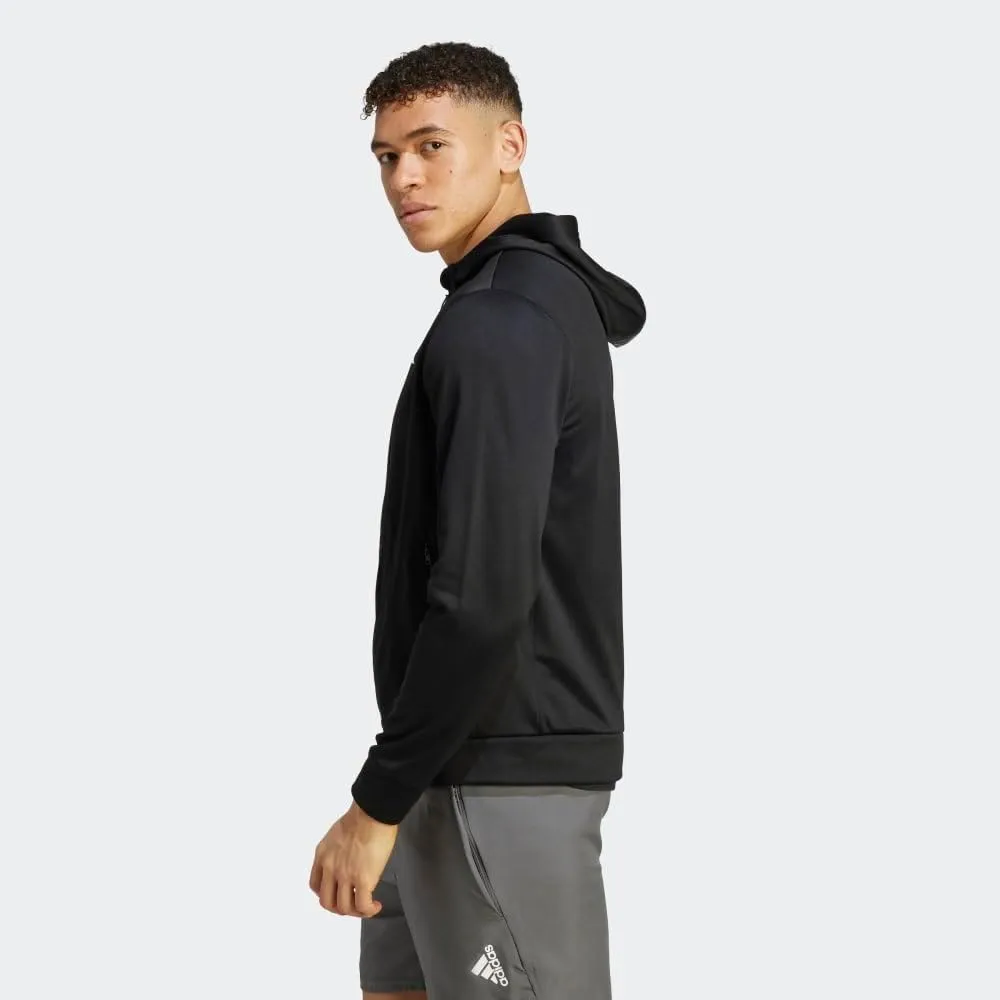 adidas Men's Training Essentials Seasonal Woven Full-zip Jacket