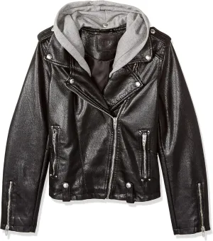 [BLANKNYC] Big Girl's Faux Leather Jackets Outerwear