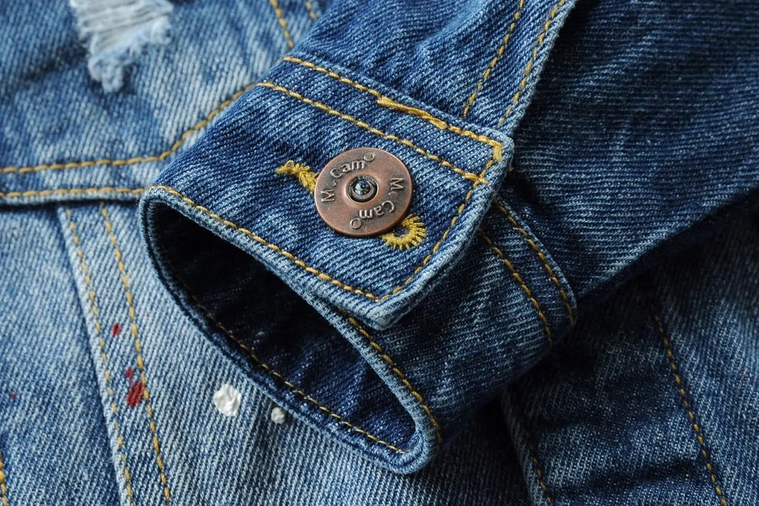 Boys' Denim Jacket Outerwear, 12M-14 Years