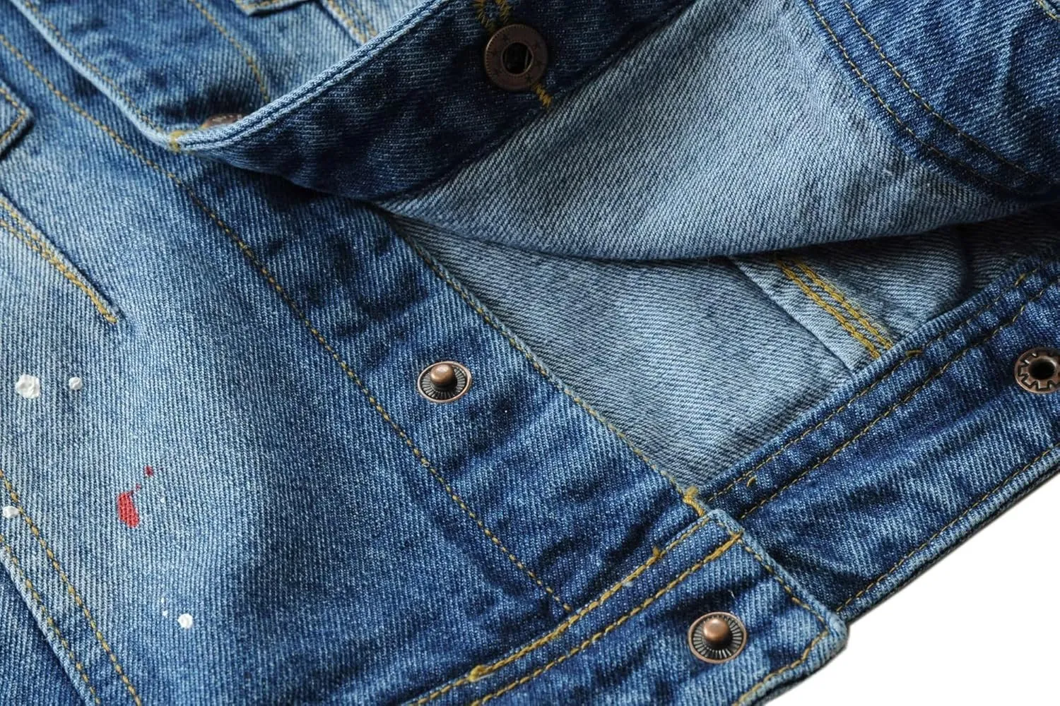 Boys' Denim Jacket Outerwear, 12M-14 Years