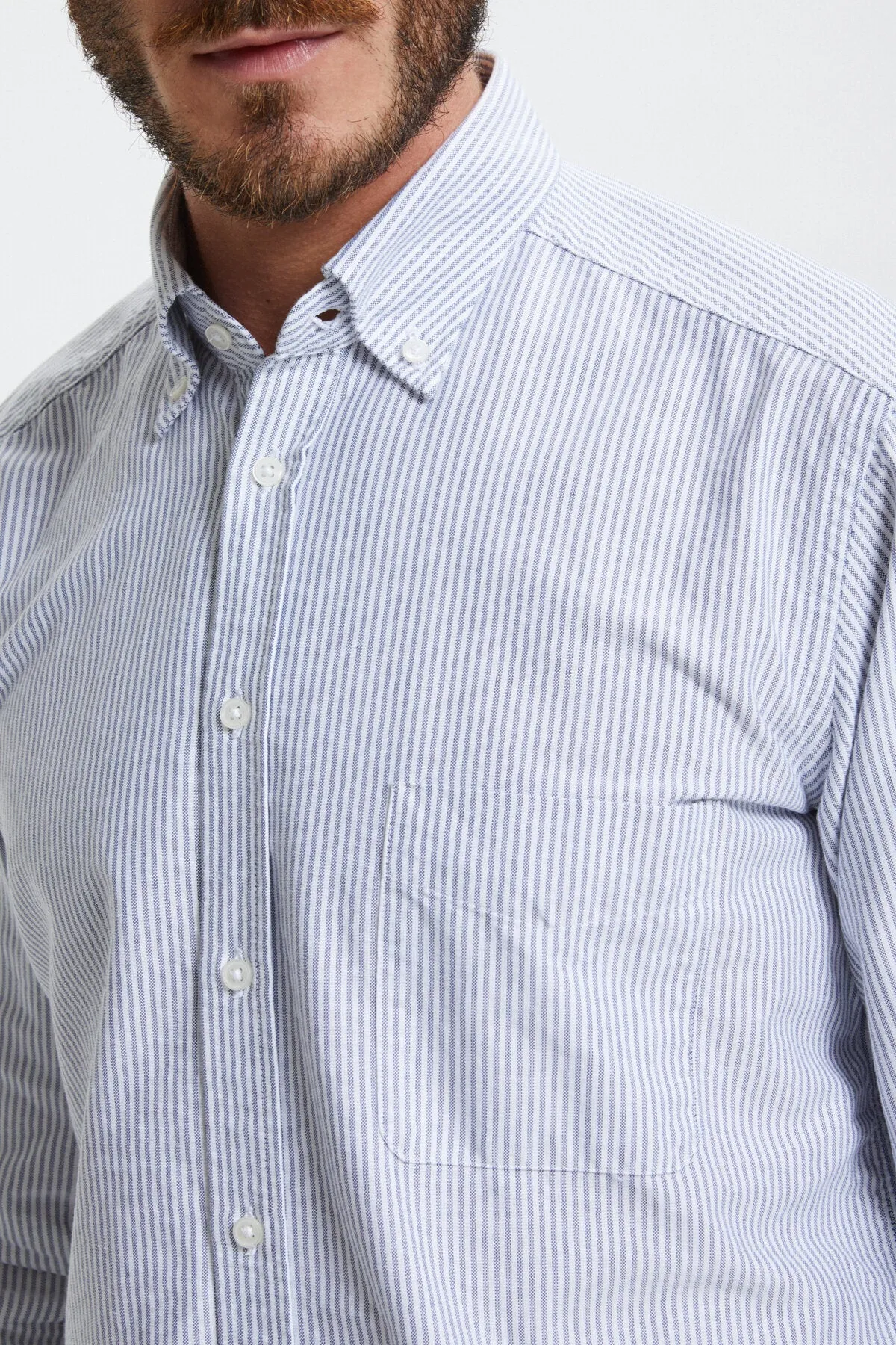Bradford Oxford striped shirt