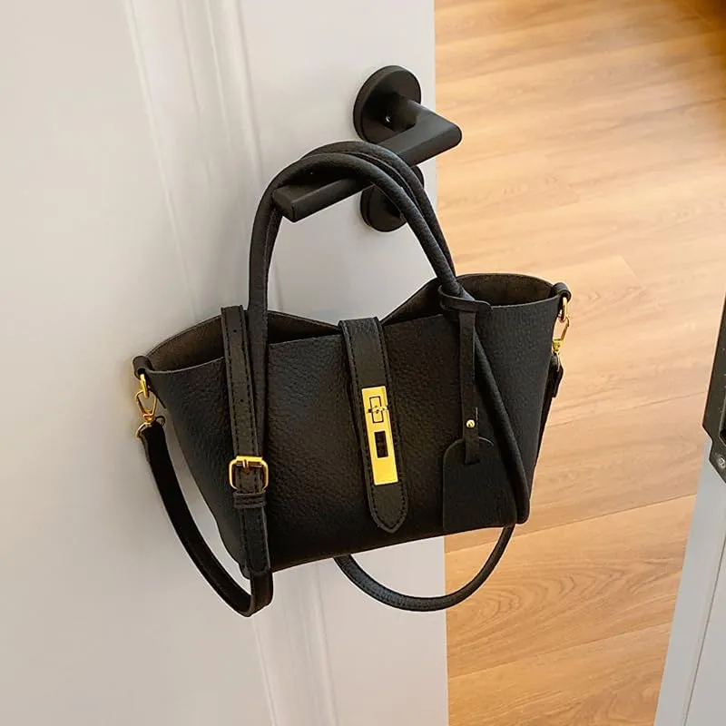 Bucket Bag for Women,Trendy Bucket Crossbody Bag Small Vintage Elegant Tote Bag Women's Shoulder Handbags Cluth Purse