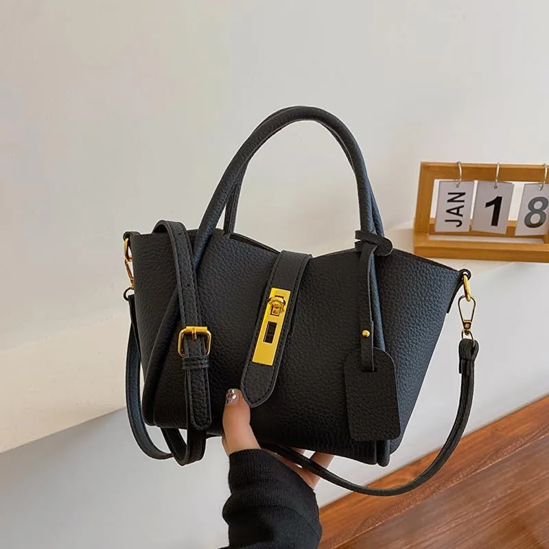 Bucket Bag for Women,Trendy Bucket Crossbody Bag Small Vintage Elegant Tote Bag Women's Shoulder Handbags Cluth Purse