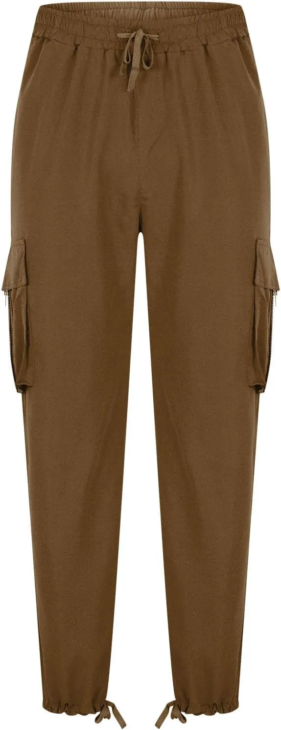 Cargo Pants for Men Casual Outdoor Pants Hiking Pants Men Lightweight Athletic Pants for Loose Fit Sports Joggers