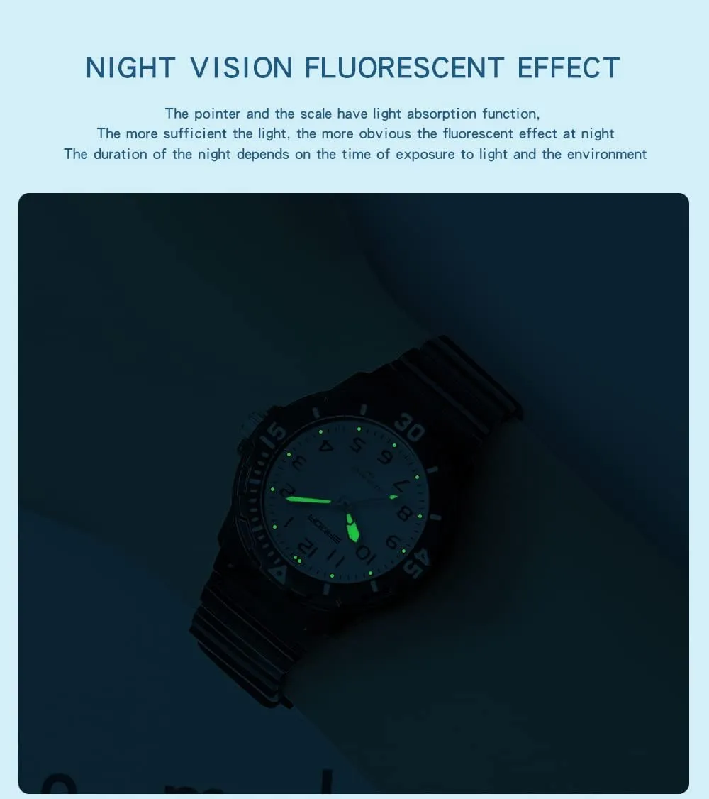 CARLIEN Women's Sport Nurse Minimalist Waterproof Luminous Simple Quartz Watch Casual Ladies Wristwatch Gift Green Pink Blue Purple