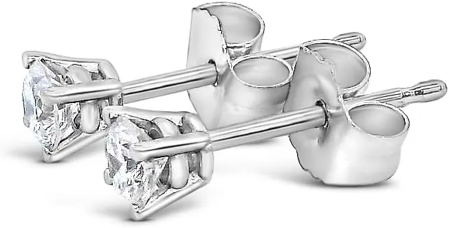 Certified 1/4-3.0 Carat Lab Grown Diamond Earrings in 14K Gold, Premium Collection of Diamond Stud Earrings for Women and Men, Quality Studs in Exceptional Color/Clarity