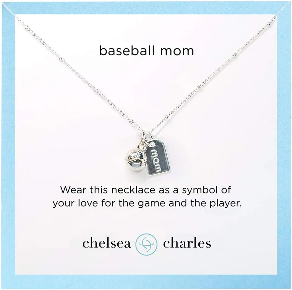 Chelsea Charles Sports Mom Double Charm Necklaces