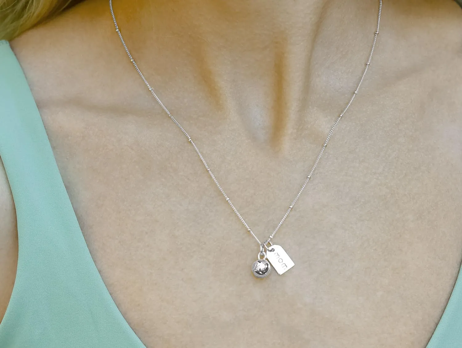 Chelsea Charles Sports Mom Double Charm Necklaces