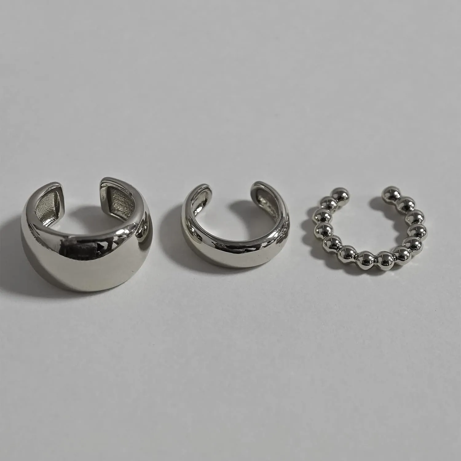 Chunky Ear Cuffs for Women Trendy Dainty 14K Gold Plated Non Piercing Cuff Earring Cartilage Clip on Jewelry Gift
