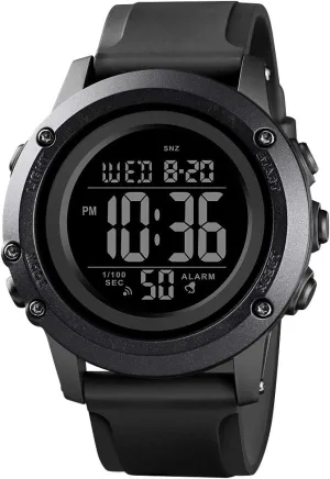 CKE Men's Digital Sports Watch Large Face Waterproof Wrist Watches for Men with Stopwatch Alarm LED Back Light