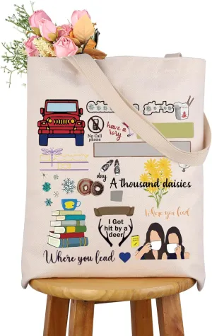 CMNIM Stars H-low Gifts L Dinner Merchandise Dragoinfly TV Shows Inspired Tote Bag Fans Reusable Shopping Bag
