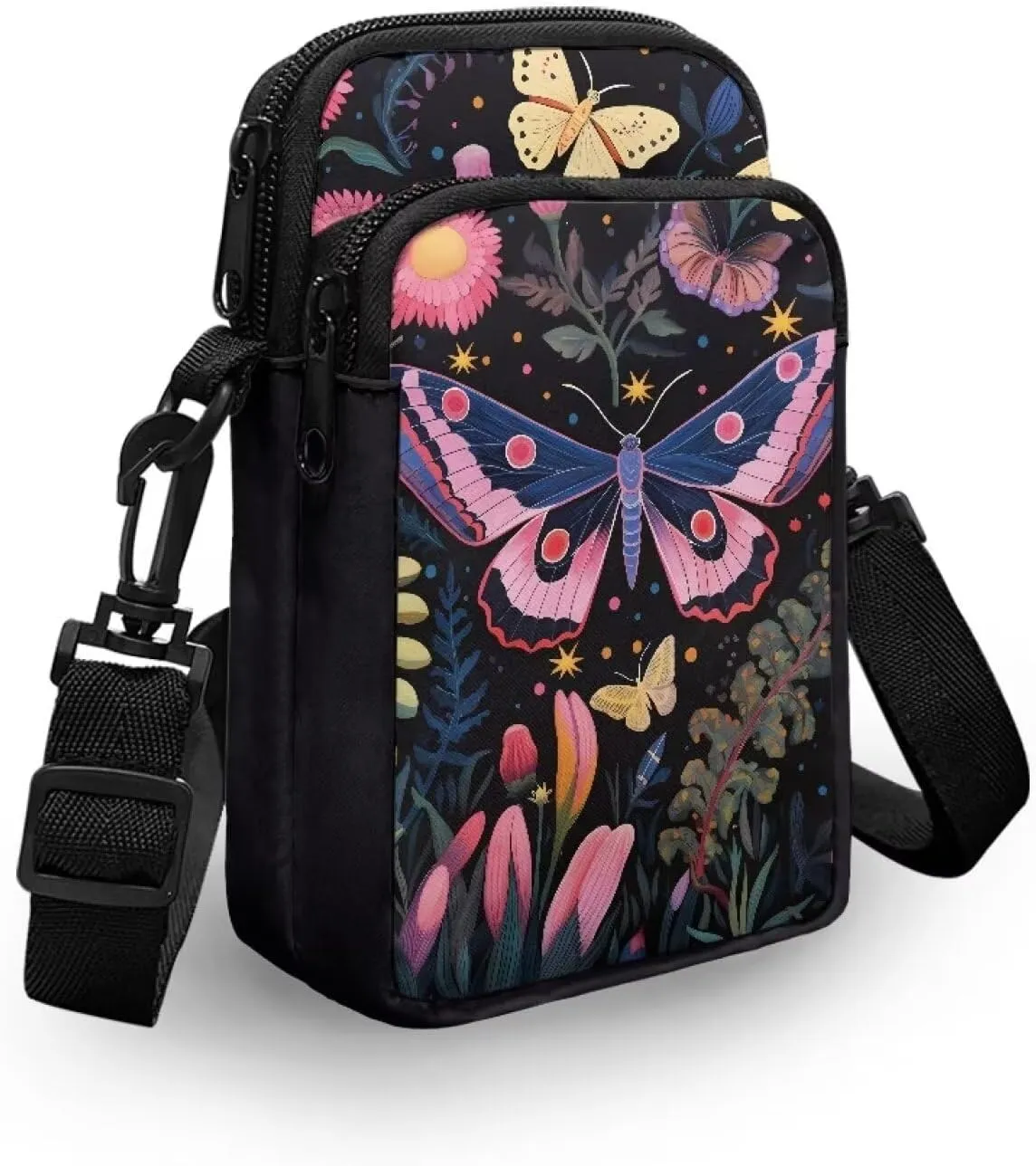 Crossbody Purse Bag for Women Fashion Phone Purses with Crossbody Strap for Hiking Traveling