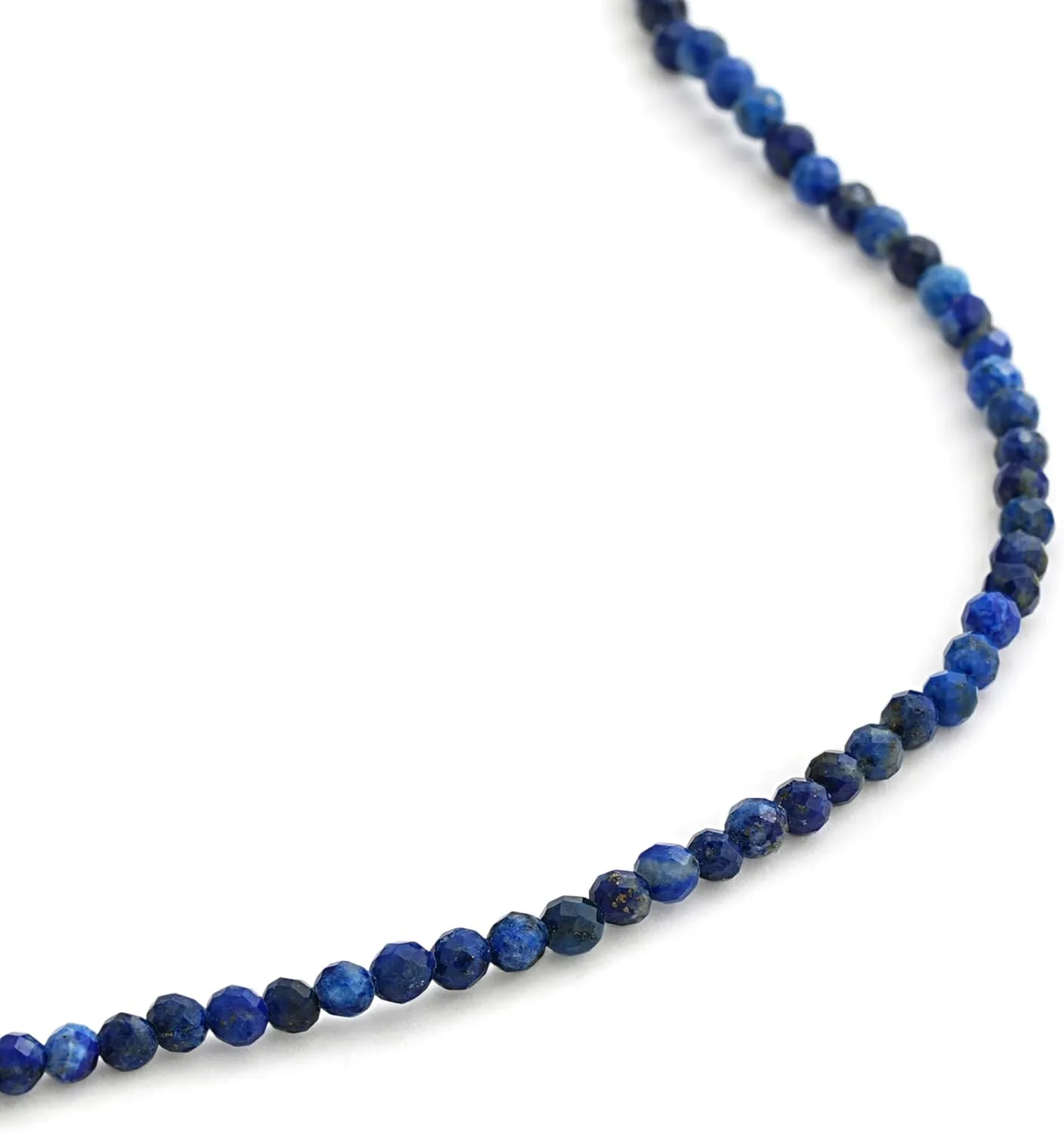 DREMMY STUDIOS Gold Anklet Bracelets for Women 14K Gold Plated Stone Handmade Beaded Link Chain Anklets Jewelry Gift