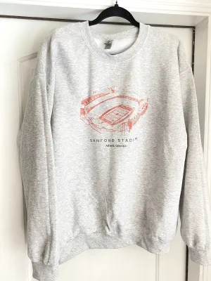 Georgia Bulldogs Stadium Crewneck