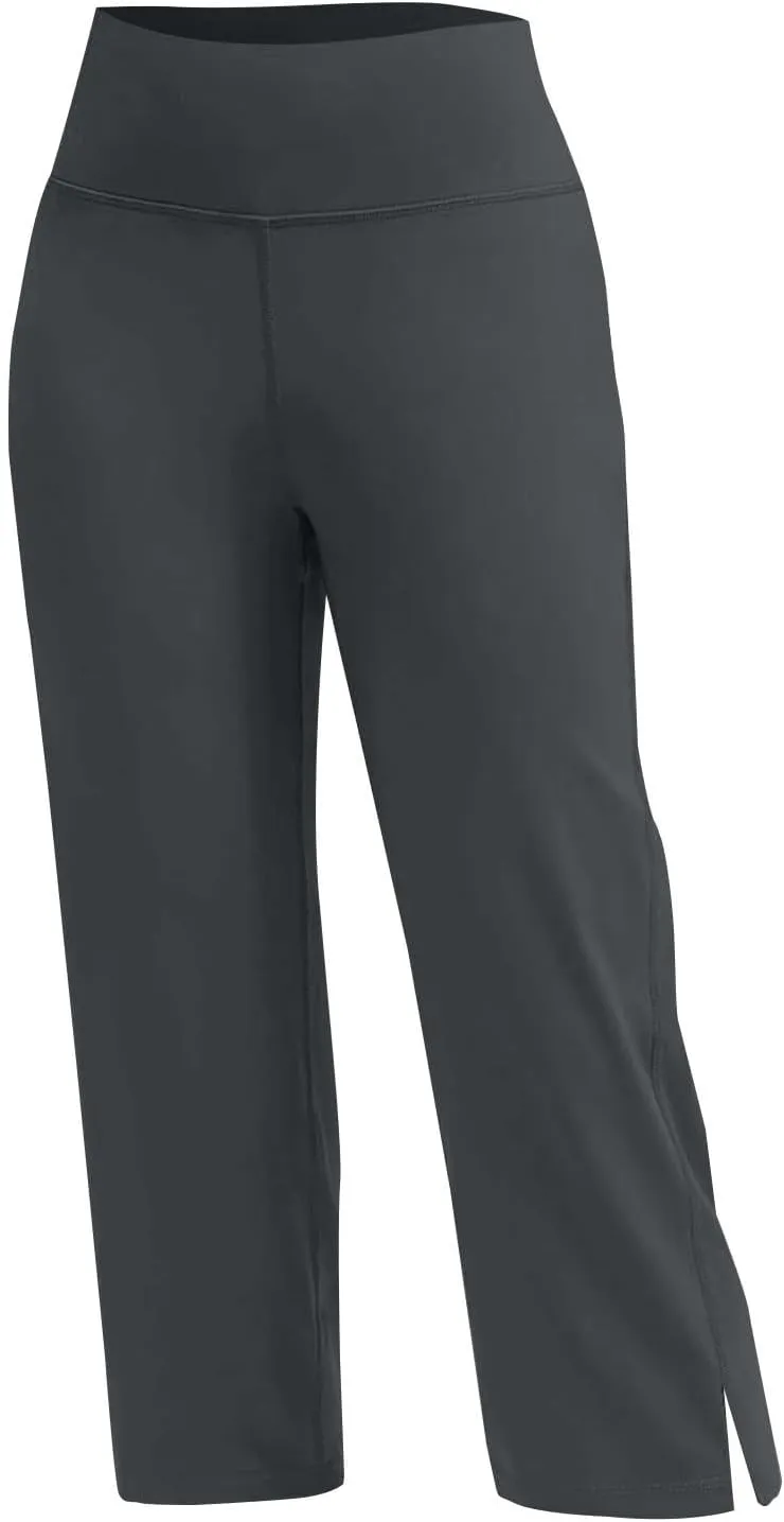 GIERIDUC Pull On Capris for Women Dressy Casual Stretch Lightweight Capri Elastic High Waist Lounge Pants Summer Yoga Shorts