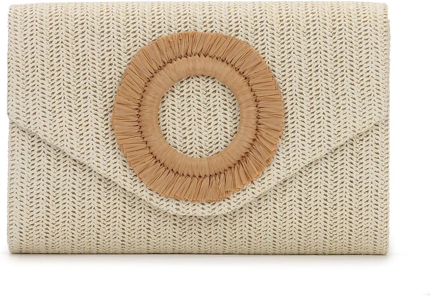 GOKTOW Straw Clutch Purse Rattan Summer Woven Beach Handbags for Women Wedding Vacation Travel Party 2025