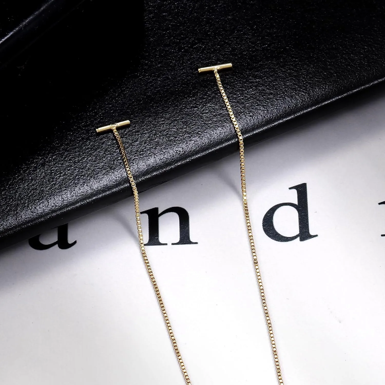 Gold Chain Earrings for Women Threader Dangling Earrings Gold Tassel Dangle Earrings Hypoallergenic Statement Earrings Jewelry for Women