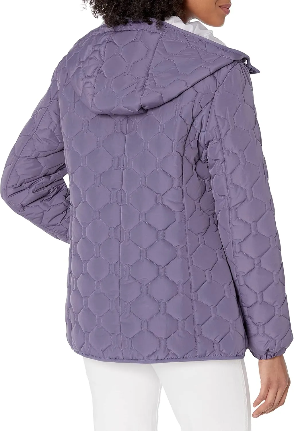 GUESS Women's Quilt Short Light-Weight Jacket
