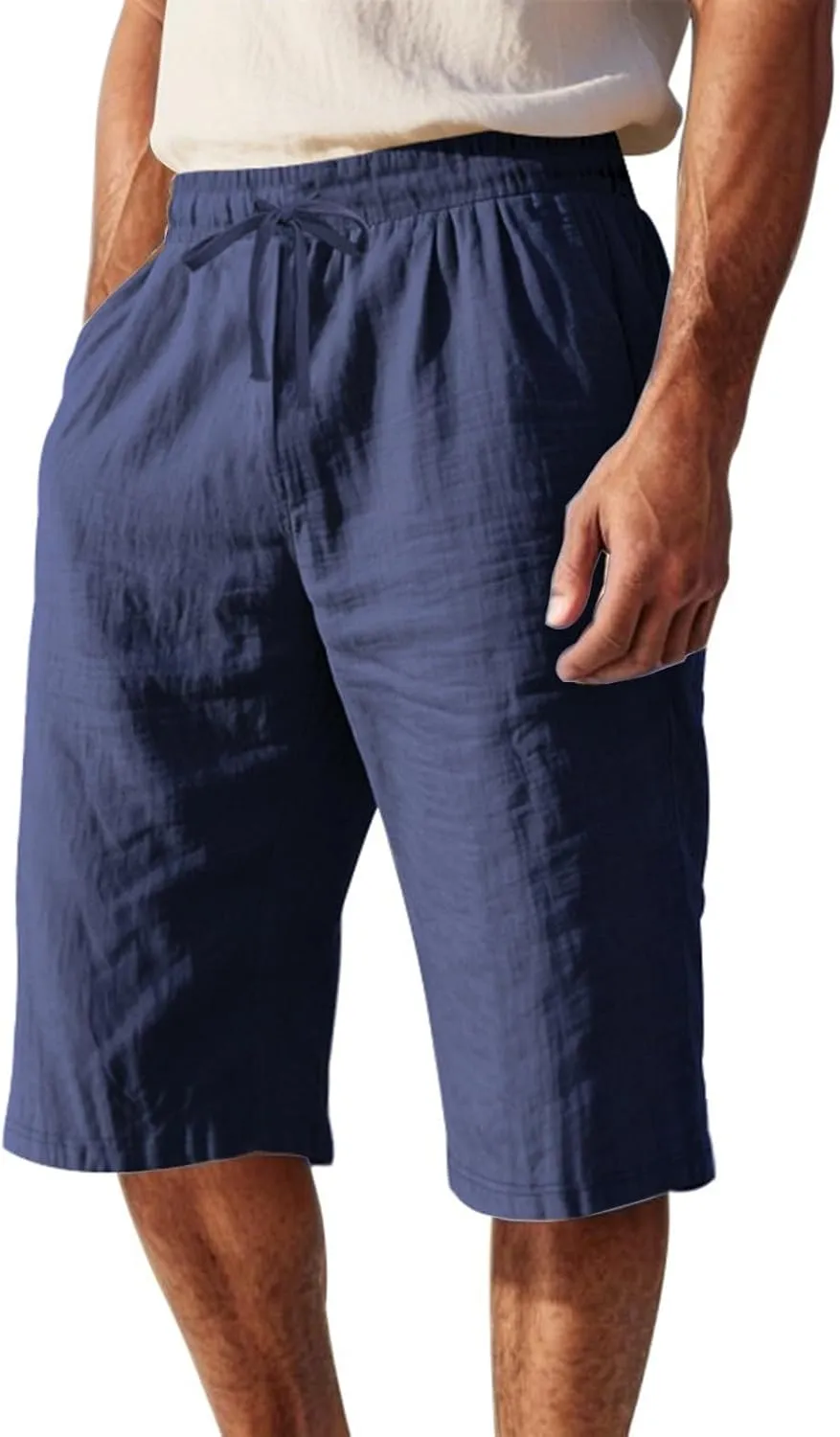Gym Sweatpants Men Beach Baggy Hiking Business Joggers Public Hiking Regular Fit Basketball Casual Leather Summer