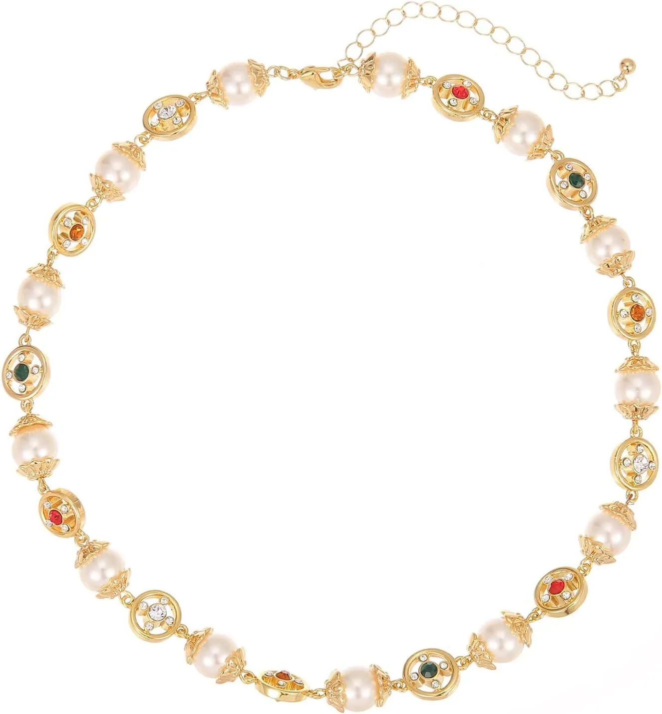 GZQ Gold Choker Necklaces for Women Charm Necklace Wedding Bridesmaid Party Jewelry Gifts