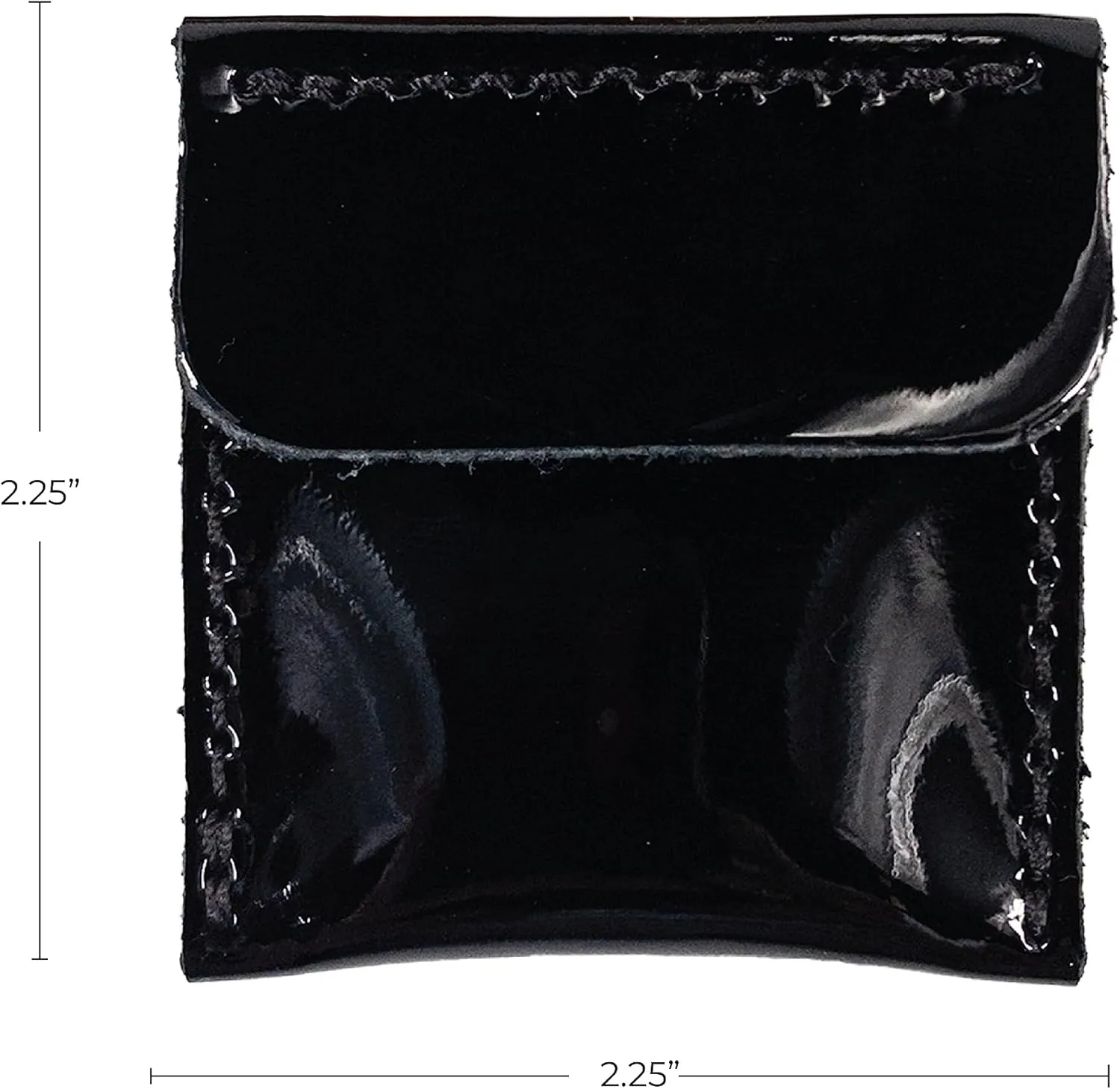 Hide & Drink, Wedding Ring Case, Engagement Pouch, Bride and Groom Jewelry Storage, Marriage Travel, Bearer, Proposal Holder, Full Grain Leather, Handmade, Obsidian