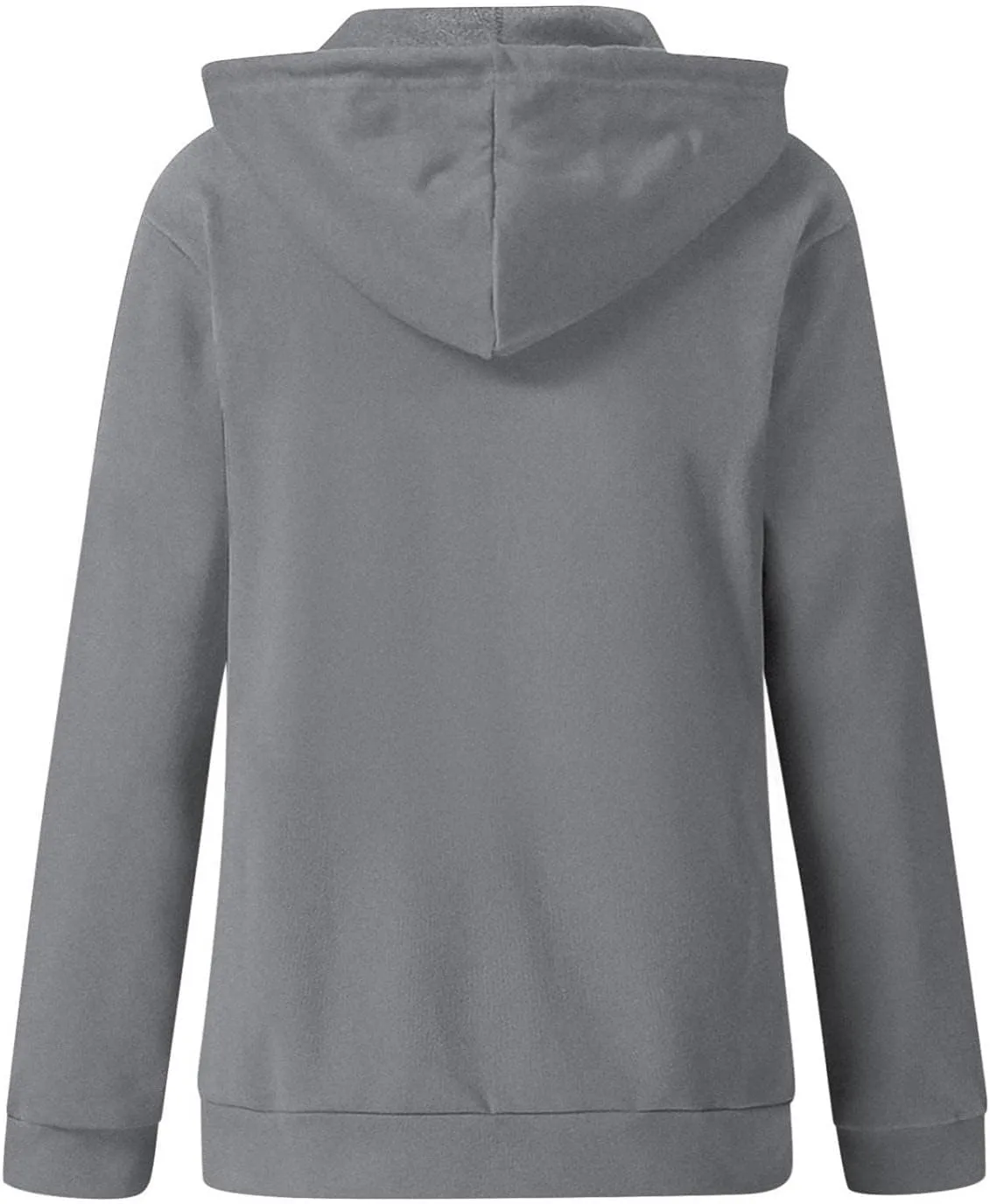 Hoodies for Women Pullover Color Block Pocket Casual Long Sleeve V Neck Sweatshirts Hooded Tops Shirts Outwear