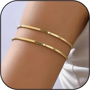 Long tiantian Arm Cuff for Women Gold Arm Cuff Jewelry Upper Arm Cuff Gold Cuff Bracelets Arm Cuff Bangles for Women