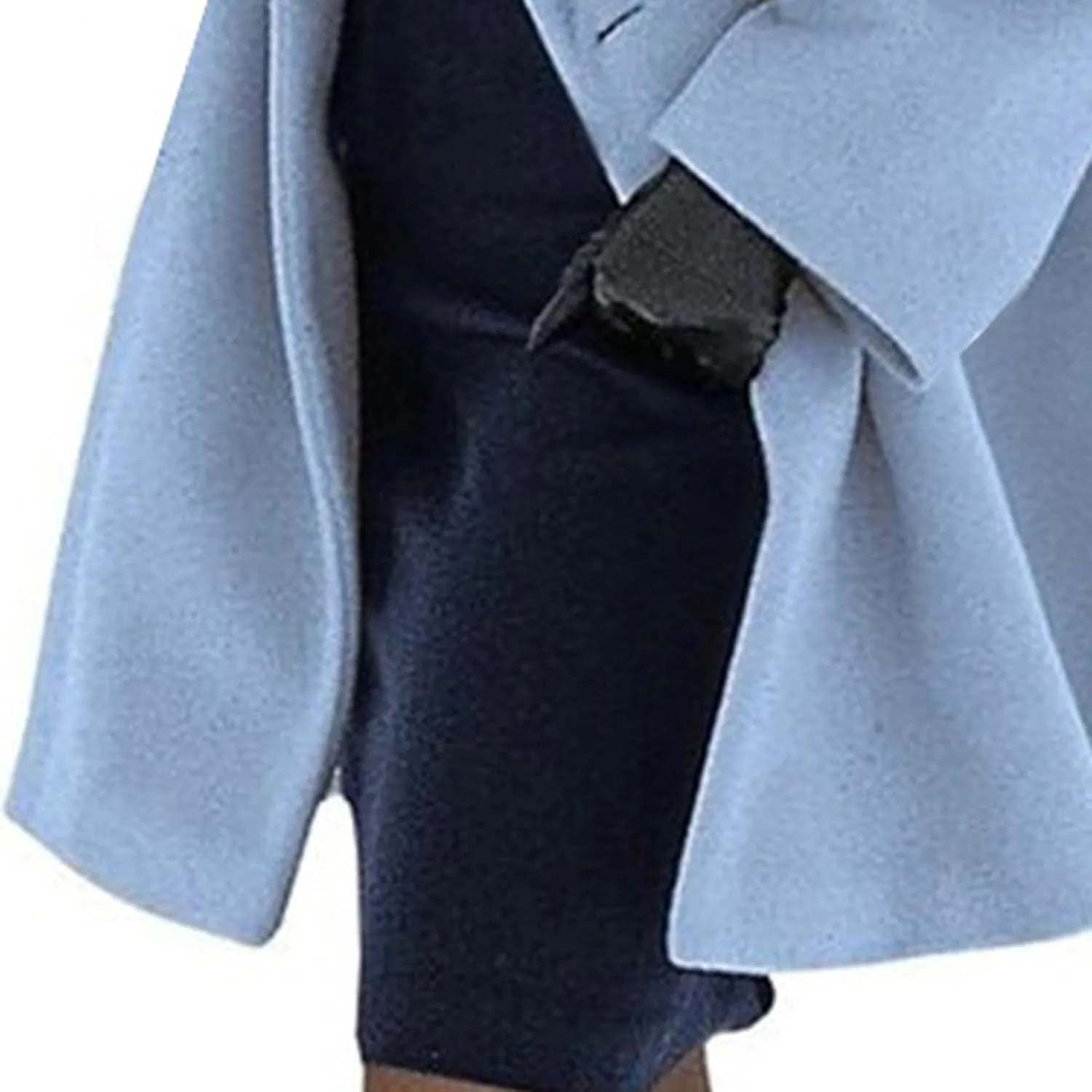 Maiyifu-GJ Womens Wool Blend Coat Single Breasted Trench Jackets with Hood Winter Casual Shawl Collar Overcoat Outerwear