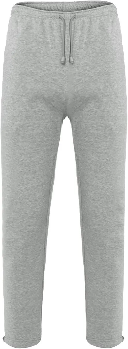 Mens Baggy Cargo Corduroy Pants, Wide Leg Loose Fit Drawstring Sweatpants, Sports Elastic Waist Open Bottom Casual Pants