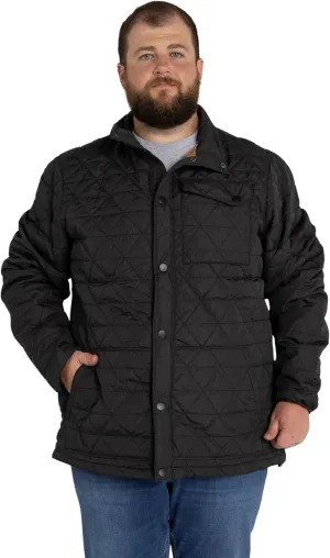 Mens Big 2XL-7XL Signature Synthetic Down Shirt Jacket Coat