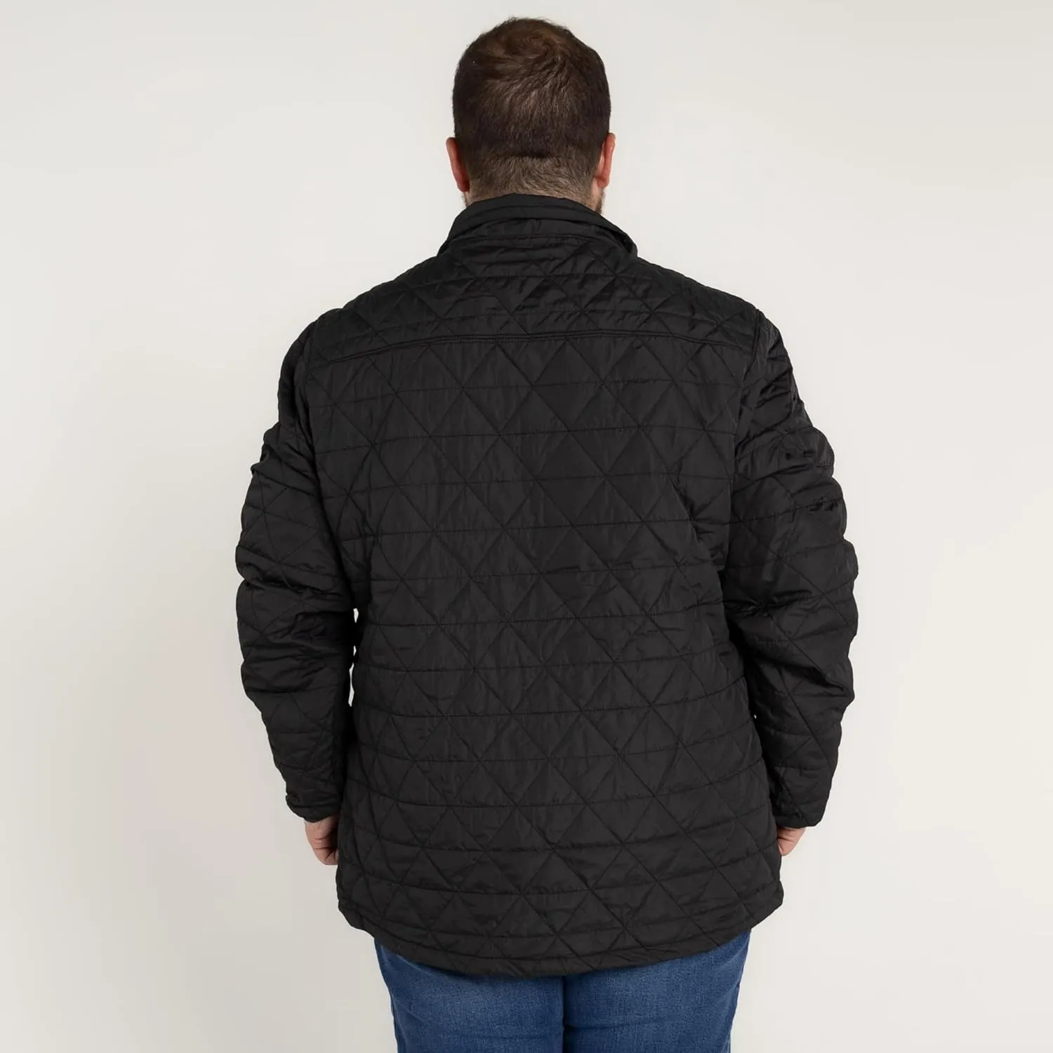 Mens Big 2XL-7XL Signature Synthetic Down Shirt Jacket Coat