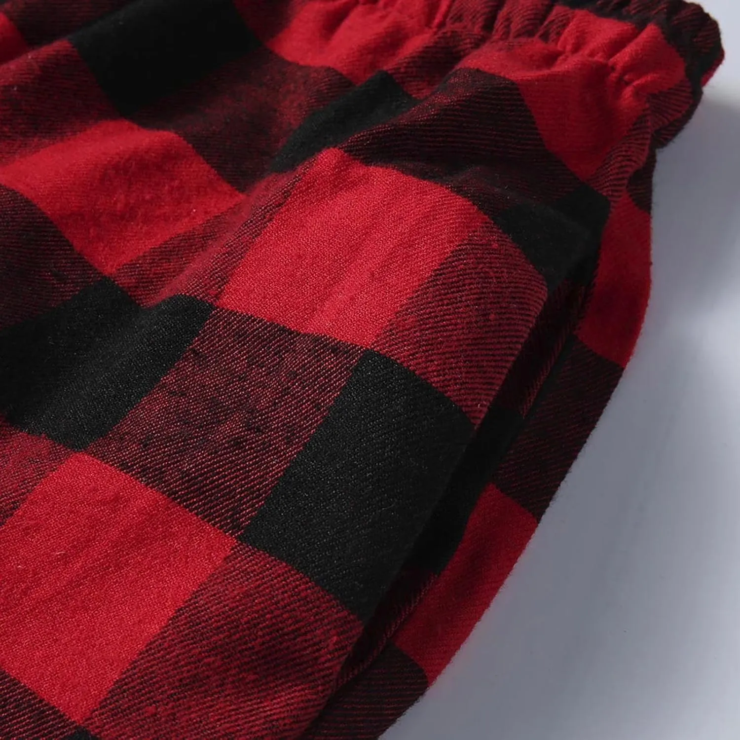 Mens Buffalo Plaid Pajama Pants with Pockets Soft Comfy PJs Bottoms Sleep Loungewear