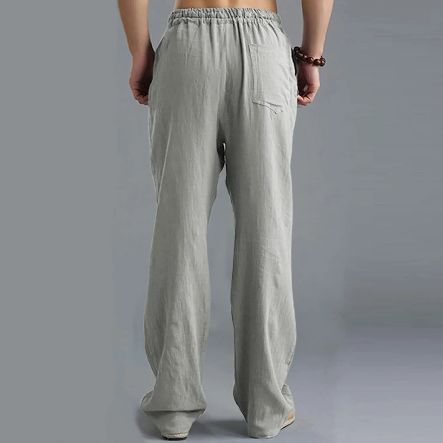 Mens Sweatpants with Pockets Big and Tall Gym Stretch Jogger Pants Mens Cargo Sweatpants Heavyweight Fleece Trousers