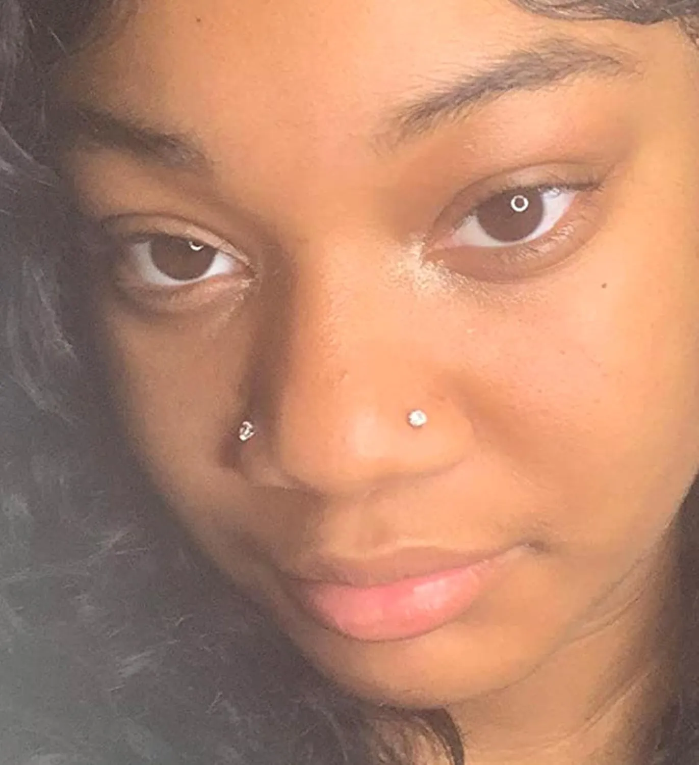 MODRSA Fake Nose Stud Fake Nose Ring Stud Fake Nose Piercing Fake Lip Ring Fake Earrings Stud Silver Gold Fake Cartilage Helix Earring Clip on Earring Hoop Fake Eyebrow Ring Fake Bridge Piercing