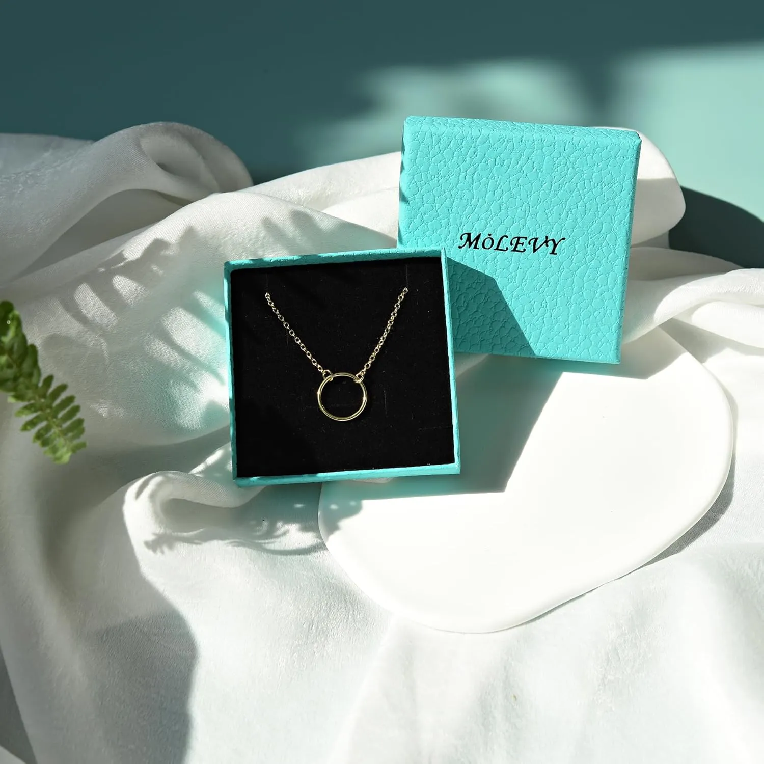 MOLEVY Ankle Bracelets for Women 14K Gold Plated Anklet Silver Anklets Waterproof Evil Eye Beaded Pearl Tennis Crystal Heart Cuba Link Chain Anklets Dainty Jewelry Gift for Her