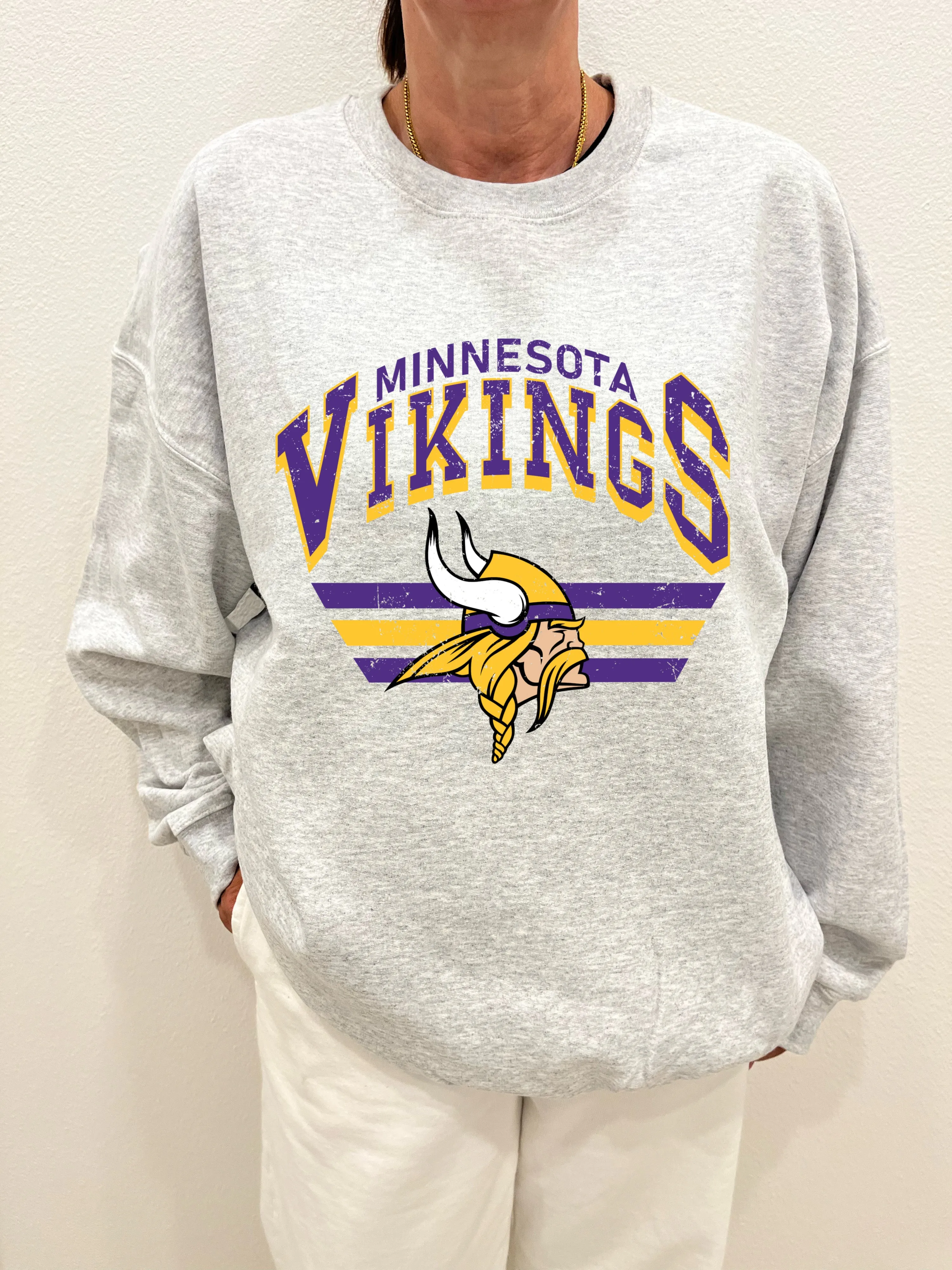 NFL Vikings Crewneck
