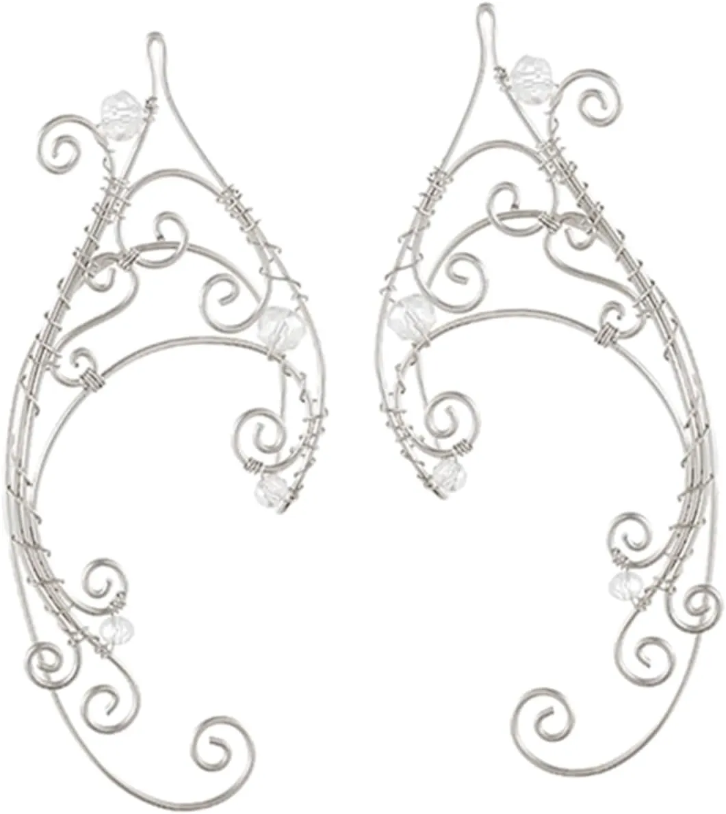 Non Piercing Silver Ear Cuffs for Women Earring Cuffs and Wraps for Ears
