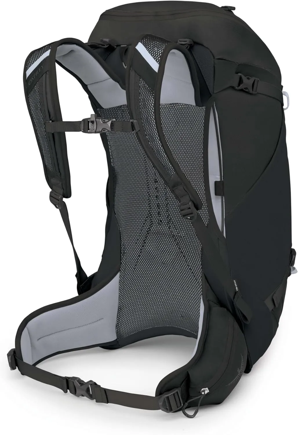 Osprey Hikelite 32L Unisex Hiking Backpack, Black, Medium/Large