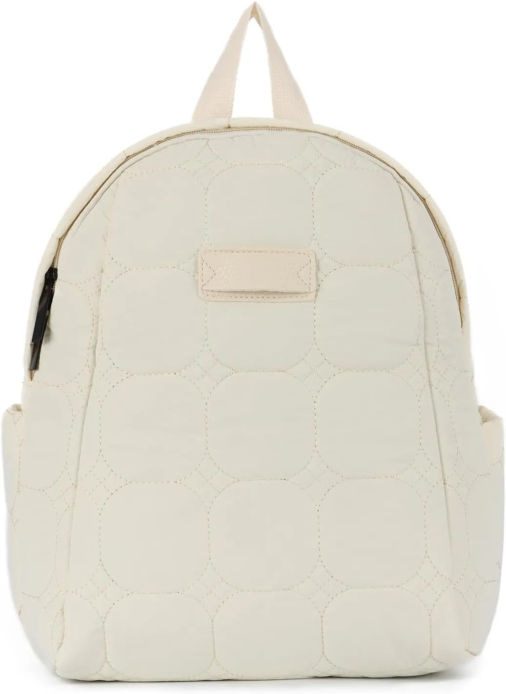 Oweisong Quilted Puffer Backpack for Women Small Lightweight Puffy Daypack Casual Travel Designer Bag for Ladies