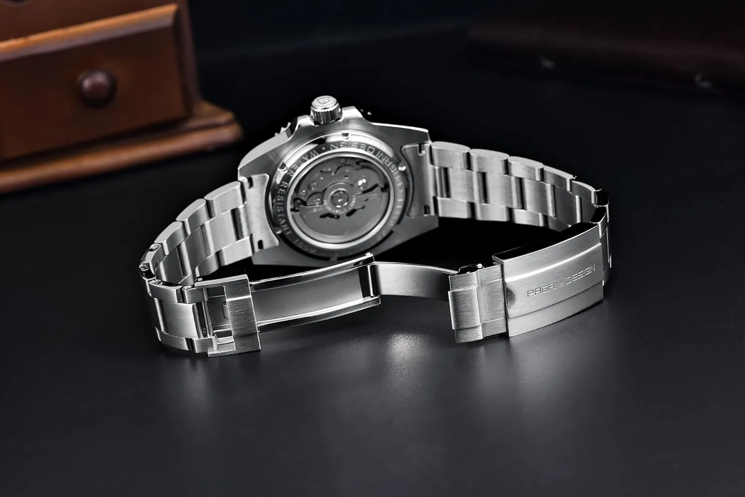 Pagani Design Watches for Men Automatic GMT NH34 PD1758 TMI Japan Movement Sapphire Glass Waterproof Watch